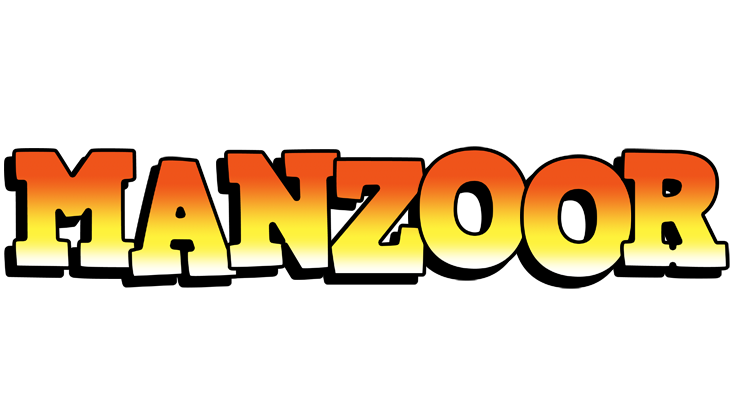 Manzoor sunset logo