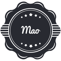 Mao badge logo