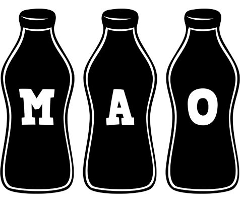 Mao bottle logo