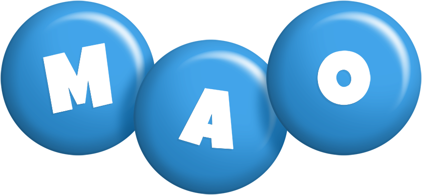Mao candy-blue logo