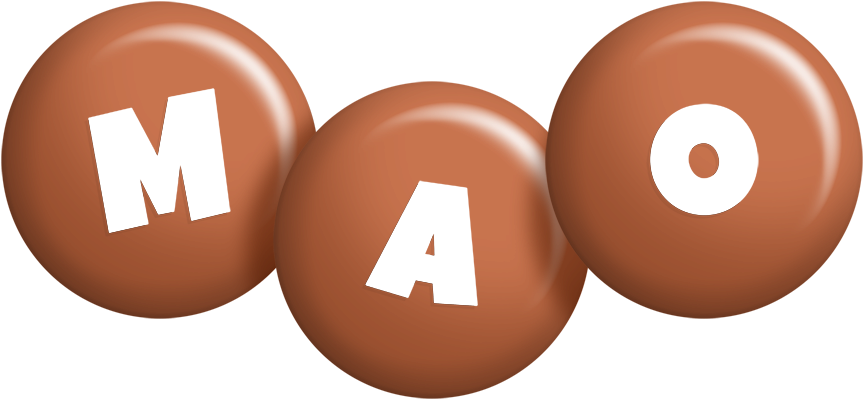 Mao candy-brown logo