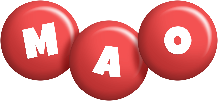Mao candy-red logo
