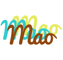 Mao cupcake logo