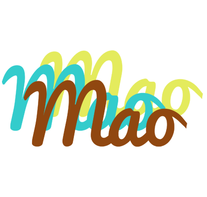 Mao cupcake logo