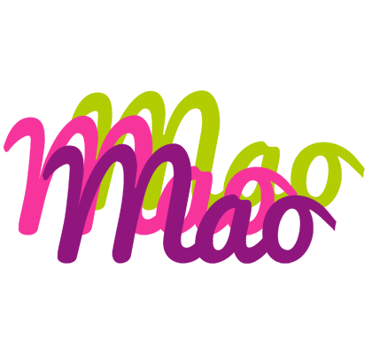 Mao flowers logo