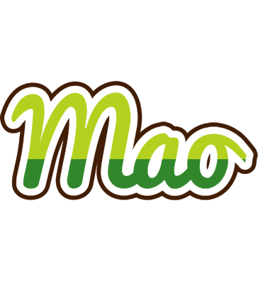 Mao golfing logo