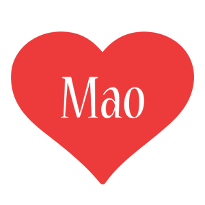 Mao love logo