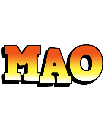 Mao sunset logo