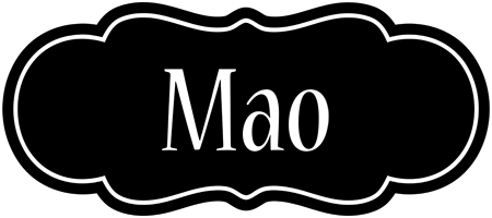 Mao welcome logo