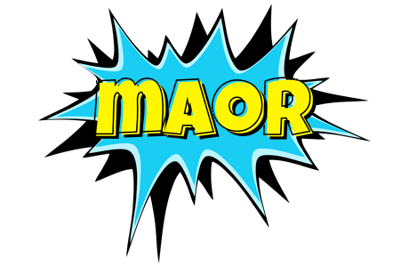 Maor amazing logo