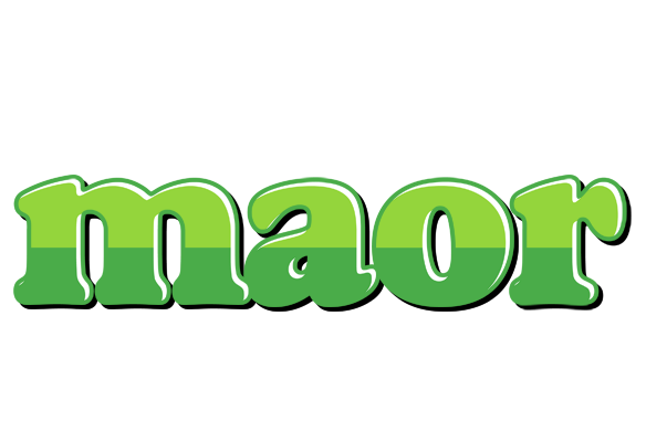 Maor apple logo