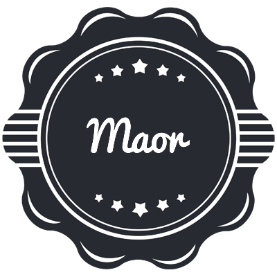 Maor badge logo