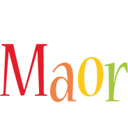 Maor birthday logo