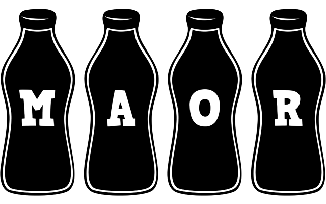 Maor bottle logo