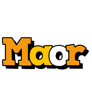 Maor cartoon logo