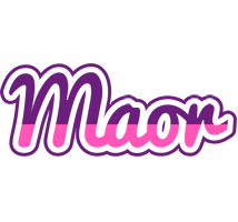 Maor cheerful logo