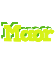 Maor citrus logo