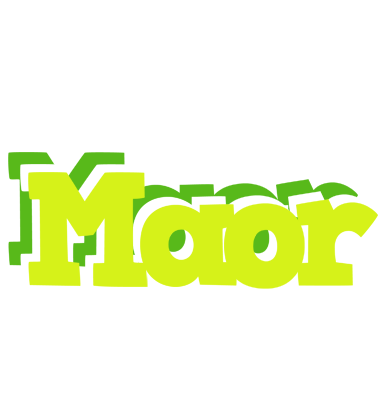 Maor citrus logo