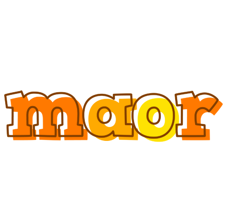 Maor desert logo