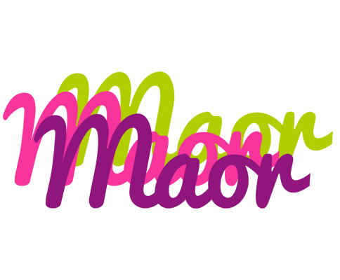 Maor flowers logo