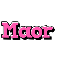 Maor girlish logo