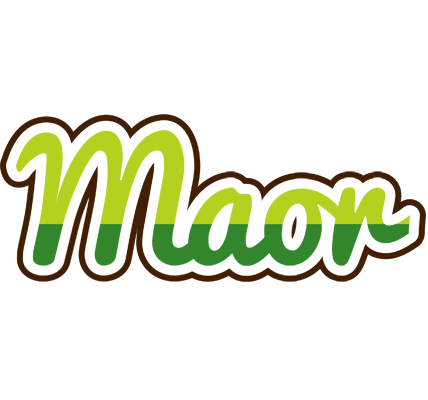 Maor golfing logo