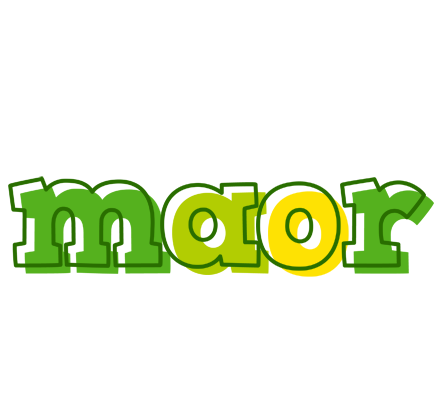 Maor juice logo