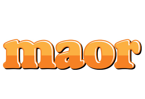Maor orange logo