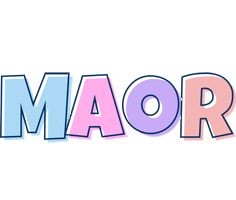 Maor pastel logo