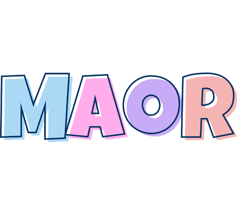 Maor pastel logo