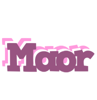 Maor relaxing logo