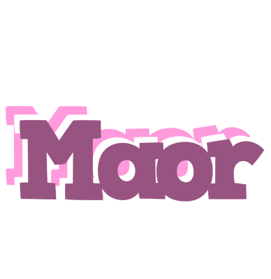 Maor relaxing logo