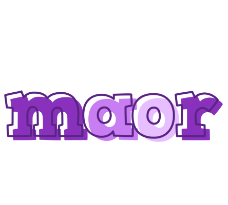 Maor sensual logo