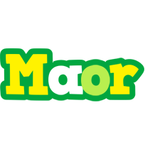 Maor soccer logo