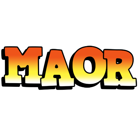 Maor sunset logo