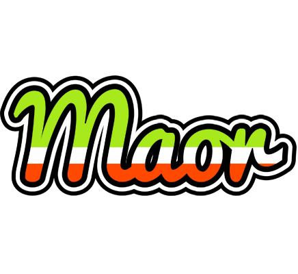 Maor superfun logo