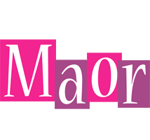 Maor whine logo