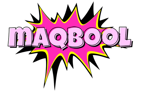 Maqbool badabing logo