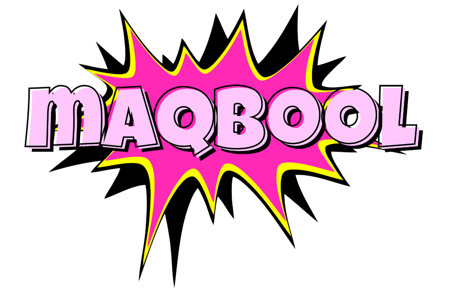 Maqbool badabing logo
