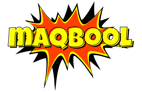 Maqbool bazinga logo