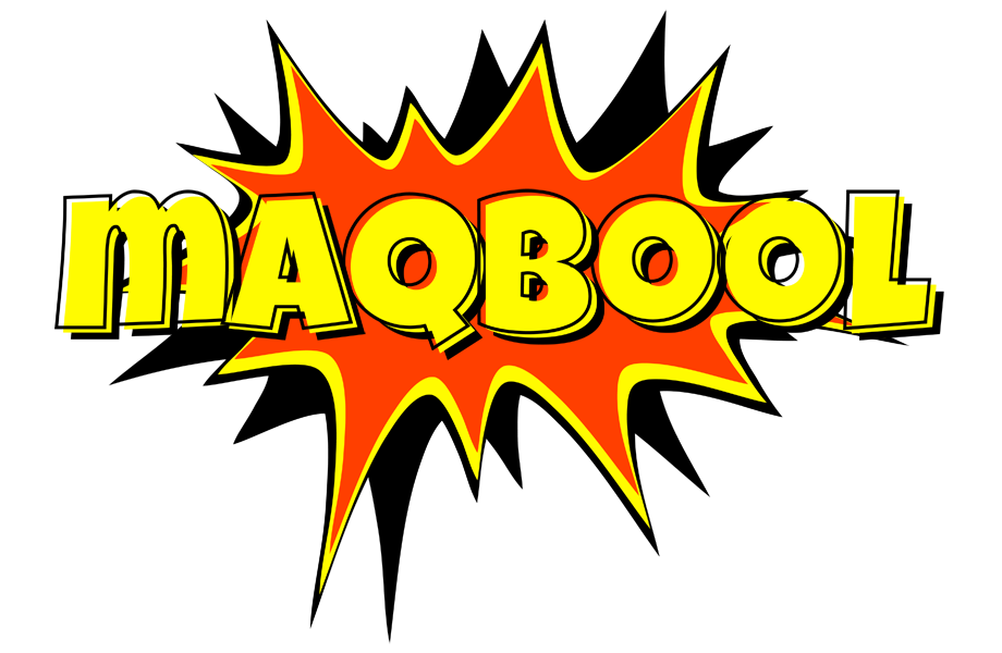 Maqbool bazinga logo