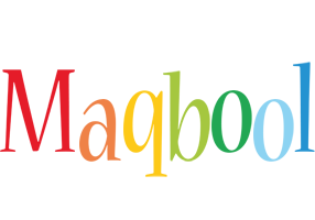 Maqbool birthday logo