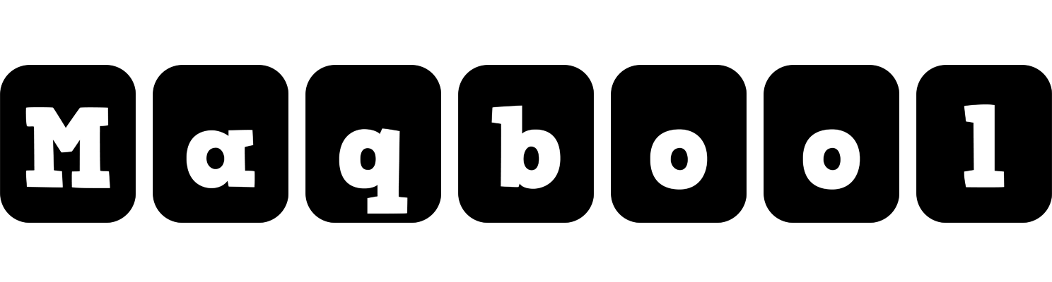 Maqbool box logo
