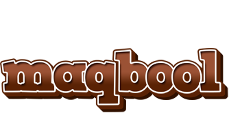 Maqbool brownie logo