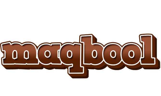Maqbool brownie logo