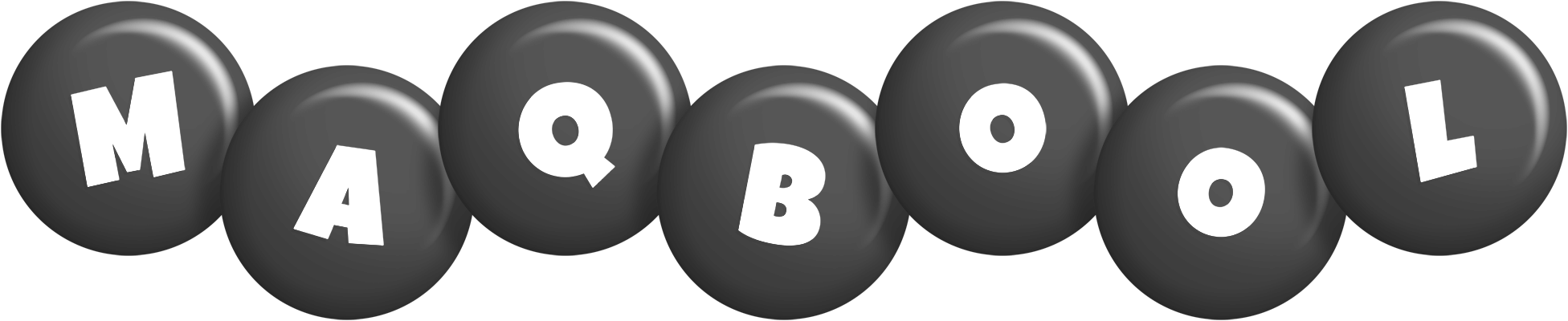 Maqbool candy-black logo