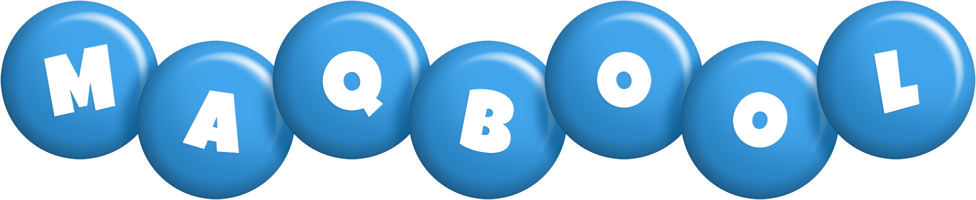 Maqbool candy-blue logo