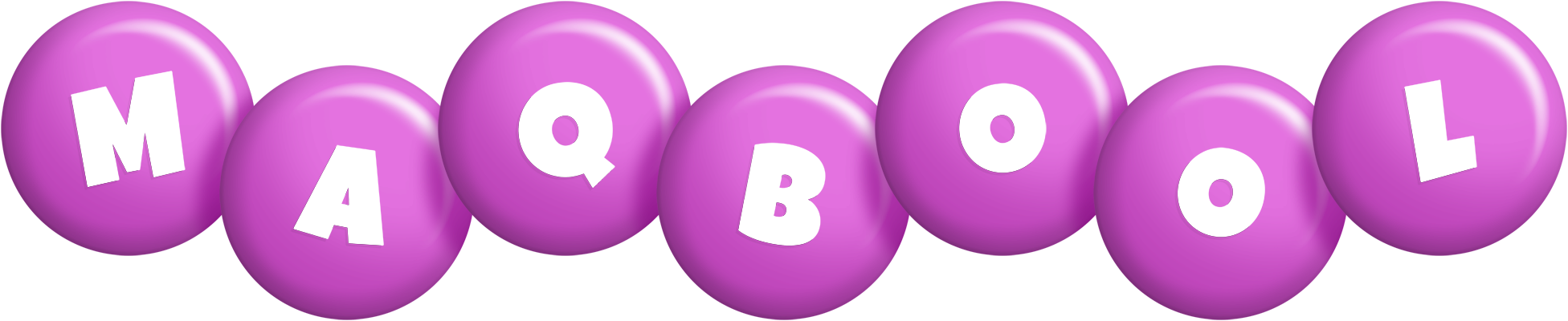 Maqbool candy-purple logo