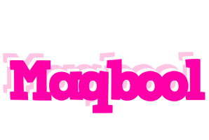 Maqbool dancing logo