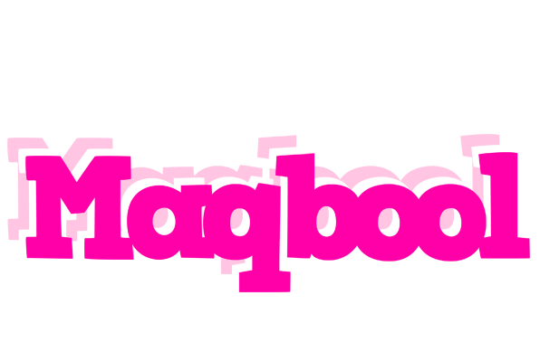 Maqbool dancing logo